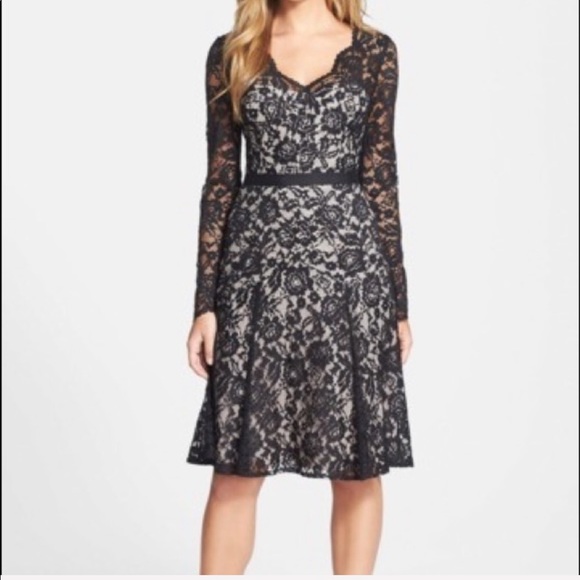 petite fit and flare cocktail dresses